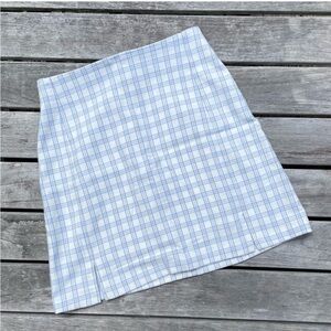 Brandy Melville Plaid Miniskirt